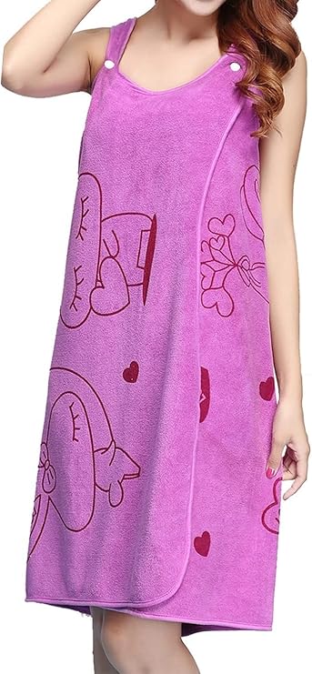Magic Towel/Bath Towel Girls & Women 300 GSM ( Pack of 2 )