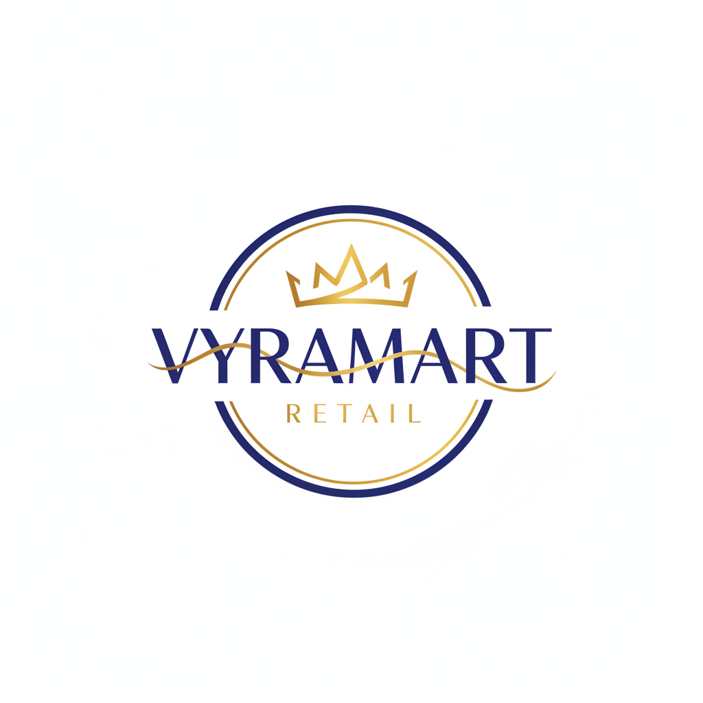 PICH BRAND NAME VYRAMART AD KARO LOGO MANI